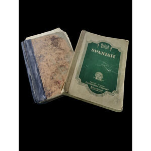 Bundle of Vintage Educational books